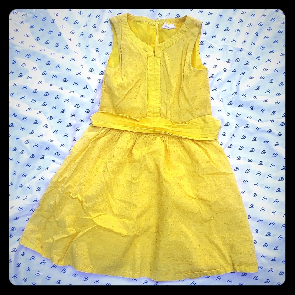 Crazy8 girls yellow sundress size 7